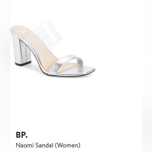 NP Silver Sandal